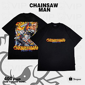 Áo thun in hình manga Anime Chainsaw Man Denji ADT|Shop