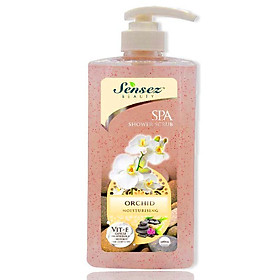 Sữa tắm Sensez Beauty Dưỡng ẩm Hương Orchid có hạt massage, 680ml