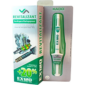 Phụ gia hồi phục chi tiết bộ hộp số XADO REVITALIZANT EX120 for gearboxes (box, syringe 8 ml)