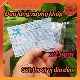 Mua Liệu trình 25 gói Đông y gia truyền Hòa Bình chuyên xương khớp gút thoát vị đĩa đệm