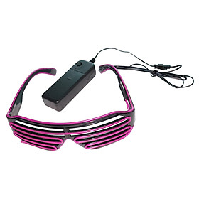 Led Glasses 10 Colors Optional Light Up El Wire Neon Rave Glasses Twinkle Glowing Party Club Holiday Bar Decorative