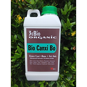 Vi lượng Canxi Bo chai 1 lít chống rụng trái nứt trái cây cứng khỏe BIO CANXI BO