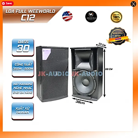 Mua Loa full C12 hàng chính hãng Weeworld