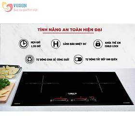 Bếp từ đôi Chefs EH-DIH888V - Hàng chính hãng