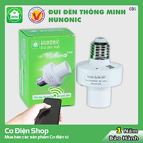 Đui Đèn Thông Minh Hunonic [ Điều Khiển Từ Xa Bằng Điện Thoại Qua Wifi ] Cơ Điện Shop