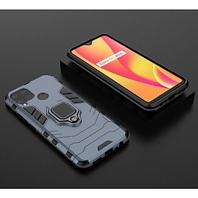 Ốp lưng dành cho Realme C15 iron man chống sốc kèm iring