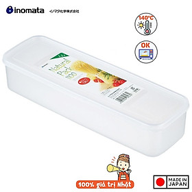 Hộp đựng thực phẩm Inomata Natural Pack dùng được trong lò vi sóng hàng nhập khẩu chính hãng (#Made in Japan)