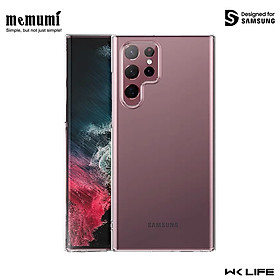 Ốp lưng nhám siêu mỏng 0.3mm cho Samsung Galaxy S23 Ultra - S23 Plus hiệu Memumi có gờ bảo vệ camera - Hàng nhập khẩu