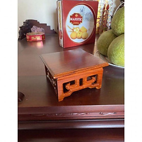 Mua Đế bát hương vuông  kỉ vuông chất liệu gỗ hương  nhiều kích cỡ