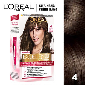 Kem Nhuộm Dưỡng Tóc Phủ Bội Bạc L'Oreal Paris Excellence Crème