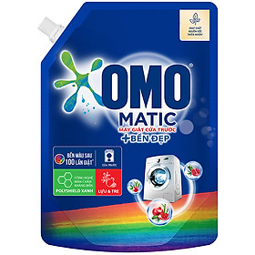 Túi Nước Giặt Omo Matic Bền Đẹp Cửa Trước 2.0Kg