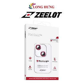 Dán Camera cường lực viền màu chống va đập Zeelot PIshield dành cho iPhone