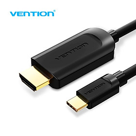 Cáp chuyển đổi Type-C sang HDMI Video 4K UHD cho Macbook TV Máy chiếu VENTION-Size 1,5m