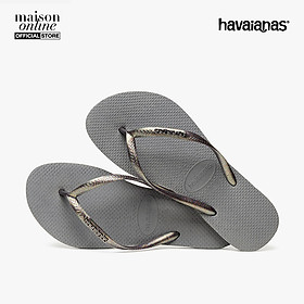 HAVAIANAS - Dép nữ Slim Logo Metallic 4119875