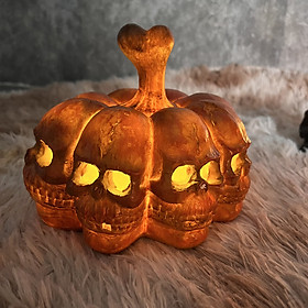 Mua Quả bí ngô đầu lâu trang trí lễ Halloween - QC010