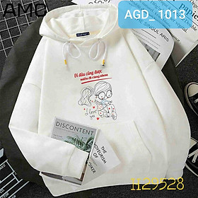 Áo hoodie nam, nữ ,bé trai ,bé gái size 10kg đến 90kg - MÃ AGD1013