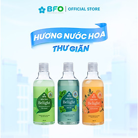 Sữa Tắm Tinh Dầu Thư Giãn Thiên Nhiên Belight Giúp Da Mềm Mại Ngừa Mụn Lưu Hương Suốt Ngày Dài Dung Tích 330ml