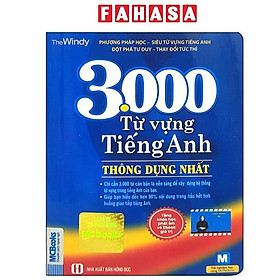 Sách - 3000 Từ Vựng Tiếng Anh Thông Dụng Nhất (Tái Bản 2023)
