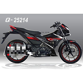 Tem rời satria đen, tem 3 lớp không bay màu
