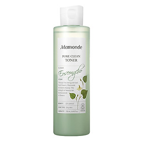 Nước Cân Bằng Làm Sạch Dầu Nhờn Và Ngăn Ngừa Mụn Mamonde Pore Clean Toner (250ml) 110651163