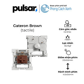 Mua Switch cơ Pulsar - Gateron (gói 90) - Hàng Chính Hãng