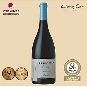 RƯỢU VANG ĐỎ CHILE 20 BARRELS LIMITED EDITION 