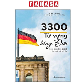 Sách - 3300 Từ Vựng Tiếng Đức Thông Dụng Theo Chủ Đề Dành Cho Người Mới Bắt Đầu