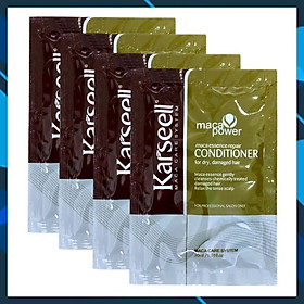 Combo 4 gói dầu xả tóc siêu mượt Karseell Collagen Maca Hydrating Conditioner 30mlx4