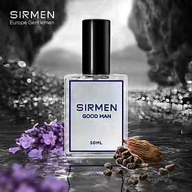 Nước hoa nam SIRMEN GOOD MAN Eau de Parfum Châu Âu Europe Gentlemen cao cấp chai 50ml thơm lịch lãm cuốn hút