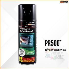 Mua Sơn xịt Samurai Kurobushi - TẨY SƠN TRÊN KIM LOẠI PR500 (400ml)