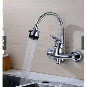 Mua Vòi Rửa Bát Nóng Lạnh Gắn Tường