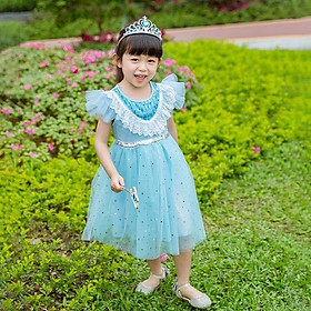 ẢNH THẬT - Đầm Công Chúa Elsa Cao Cấp 2088