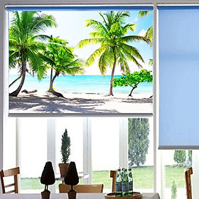 Mua Màn cuốn in tranh cảnh biển MCT-CB-15 Cao1m4 x