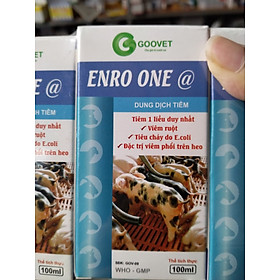 Enro one tr.i tiêu chảy 1lọ cho vật nuôi