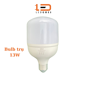 Bóng đèn LED bulb trụ LEDGOES 13W