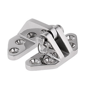 316 Stainless Steel Hatch Hinge with Removable Pin Marine Boat Hardware