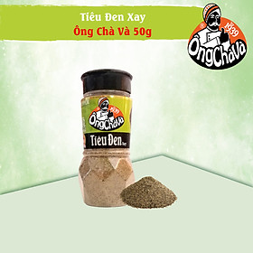 Tiêu đen xay ông chà và 50gr