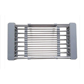 Kệ INOX cao cấp gác bồn rửa kéo giãn thông minh