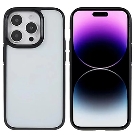 Ốp lưng nhám chống sốc viền silicon cho iPhone 14 Pro Max (6.7 inch) hiệu X-Level Frosted Sand Case mặt lưng nhám mờ, gờ bảo vệ Camera - hàng nhập khẩu