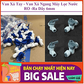 Van Xả Tay Máy Lọc Nước RO Dây 6mm (Van Ngang)