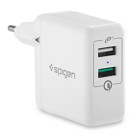 Mua Củ Sạc Nhanh Spigen Quick Charge  3.0  Wall Charger - Hàng chính hãng