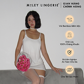 Áo Dây Vải Sợi Thiên Nhiên Cao Cấp Bamboo Miley Lingerie - Màu trắng PBS01