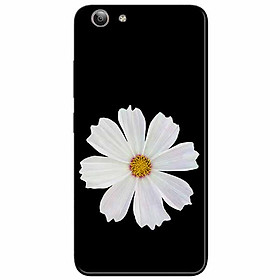 Ốp lưng dành cho Vivo Y55 / Y55s mẫu Cúc Trắng Đen
