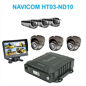 Mua Hệ thống 3 camera hợp chuẩn NGHỊ ĐỊNH 10 cho xe khách - bus trên 30 chỗ Navicom HT03-ND10 _Hàng chính hãng