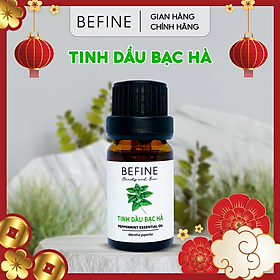 Tinh dầu bạc hà Befine nguyên chất - Peppermint essentiial oil - Thông mũi, tỉnh táo, giảm stress