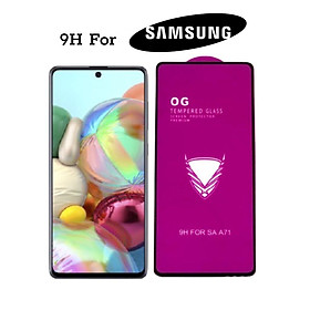 KÍNH CƯỜNG LỰC OG FULL MÀN SAMSUNG A7/2018, A32,A02S,A71,A12,A51_B033