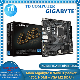 Mua Main Gigabyte B760M H (Socket 1700  HDMI + VGA M2 DDR4) - Hàng chính hãng Viễn Sơn phân phối