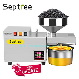 Mua Máy Ép dầu thực vật Công nghiệp Thương hiệu Septree Mỹ Mã S9S  Công suất lớn 1200W  Phễu 5 Lít  Ép 8-12kg/giờ - Hàng Nhập Khẩu  BH 12 Tháng