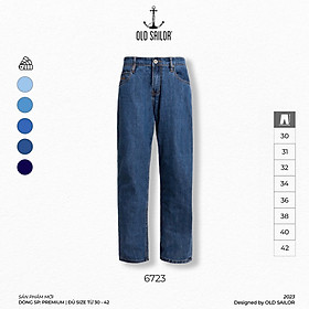 Quần jean nam form loose Old Sailor - Big size upto 42