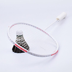 Badminton Racket   Fiber Badminton Racket Professional Racket Badminton String with Storage Bag And Tennis Grip for Sports